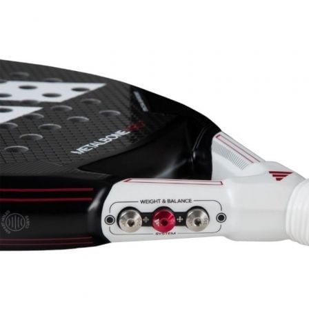 Pala de Pádel Adidas Metalbone HRD+ 2024 (Ale Galan)/ Negra y Blanca