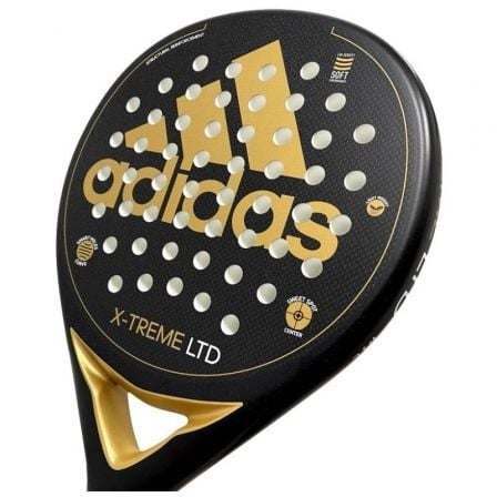 Pala de Pádel Adidas Pala Adidas X-Treme LTD/ Negra y Oro