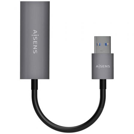 Adaptador USB 3.0 - RJ45 Aisens A106-0708/ 1000Mbps