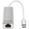Adaptador USB Tipo-C - RJ45 Aisens A109-0341/ 1000Mbps