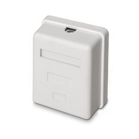 Roseta de Superficie Aisens A139-0303/ Cat.6/ 1 Toma