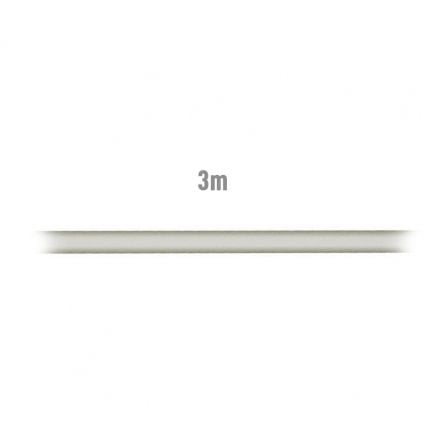 Cable USB 2.0 Impresora Aisens A101-0003/ USB Tipo-B Macho - USB Macho/ Hasta 2.5W/ 60Mbps/ 3m/ Beige