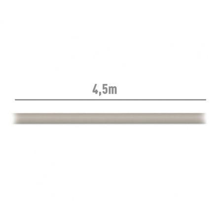 Cable USB 2.0 Impresora Aisens A101-0004/ USB Tipo-B Macho - USB Macho/ Hasta 2.5W/ 60Mbps/ 4.5m/ Beige