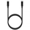 Cable USB 3.2 Tipo-C Aisens A107-0707 5GBPS 3A 60W/ USB Tipo-C Macho - USB Tipo-C Macho/ Hasta 60W/ 625Mbps/ 5m/ Negro
