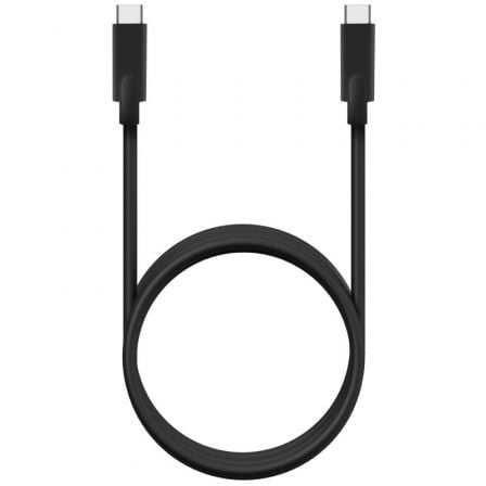 Cable USB 3.2 Tipo-C Aisens A107-0707 5GBPS 3A 60W/ USB Tipo-C Macho - USB Tipo-C Macho/ Hasta 60W/ 625Mbps/ 5m/ Negro