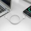 Cable USB 2.0 Tipo-C Aisens A107-0856/ USB Tipo-C Macho - USB Macho/ Hasta 60W/ 480Mbps/ 2m/ Blanco