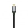 Cable Conversor Aisens A109-0392/ USB Tipo-C Macho - HDMI Macho/ Hasta 27W/ 1250Mbps/ 80cm/ Negro