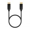 Cable DisplayPort 1.2 CCS 4K Aisens A124-0739/ DisplayPort Macho - DisplayPort Macho/ Hasta 5W/ 2300Mbps/ 1.5m/ Negro