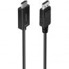 Cable Conversor Aisens A125-0896/ DisplayPort Macho - HDMI 4K Macho/ 5m/ Negro