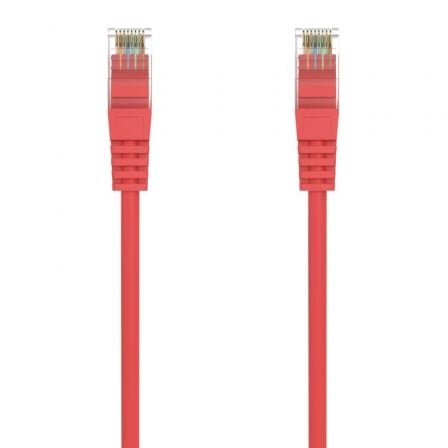 Cable de Red RJ45 AWG24 UTP Aisens A145-0561 Cat.6A/ LSZH/ 2m/ Rojo