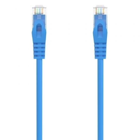 Cable de Red RJ45 AWG24 UTP Aisens A145-0574 Cat.6A/ LSZH/ 1.5m/ Azul