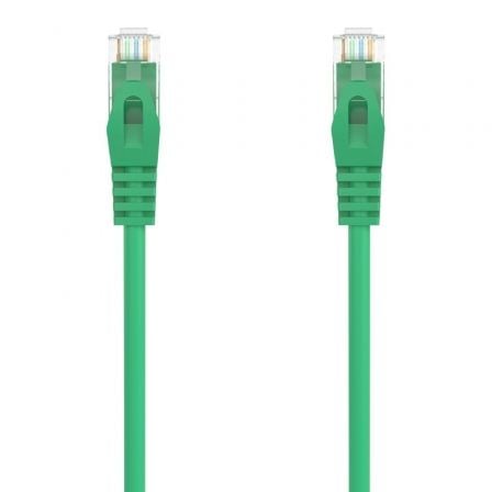 Cable de Red RJ45 AWG24 UTP Aisens A145-0579 Cat.6A/ LSZH/ 50cm/ Verde