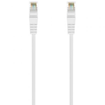 Cable de Red RJ45 AWG24 UTP Aisens A145-0596 Cat.6A/ LSZH/ 2m/ Blanco
