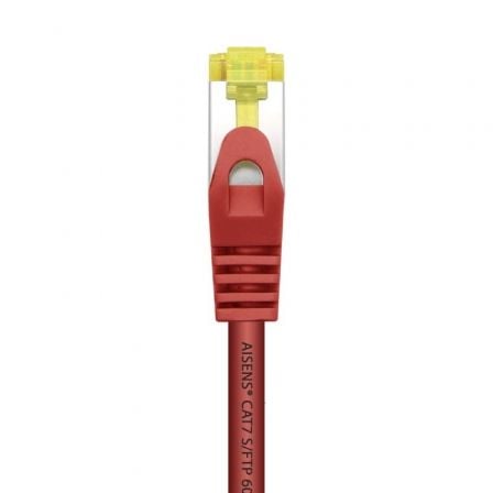 Cable de Red RJ45 SFTP Aisens A146-0469 Cat.7/ 50cm/ Rojo