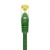 Cable de Red RJ45 SFTP Aisens A146-0481 Cat.7/ 50cm/ Verde