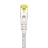 Cable de Red RJ45 SFTP Aisens A146-0491 Cat.7/ 2m/ Blanco