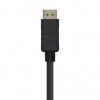 Cable DisplayPort 1.4 8K Aisens A149-0389/ DisplayPort Macho - DisplayPort Macho/ 80cm/ Negro