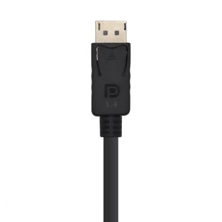 Cable DisplayPort 1.4 8K Aisens A149-0389/ DisplayPort Macho - DisplayPort Macho/ 80cm/ Negro