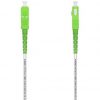 Cable de Fibra Óptica G657A2 3.0 Aisens A152-0497/ LSZH/ 7m/ Blanco