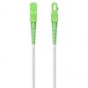 Cable de Fibra Óptica G657A2 3.0 9/125 SMF Aisens A152-0615/ LSZH/ 60m/ Blanco