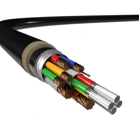 Cable HDMI con Armadura 2.1 AOC 8K Aisens A153-0612/ HDMI Macho - HDMI Macho/ 30m/ Negro