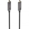 Cable USB 3.1 Tipo-C Aisens AOC A157-0884/ USB Tipo-C Macho - USB Tipo-C Macho/ Hasta 60W/ 10Gbps/ 7.5m/ Negro