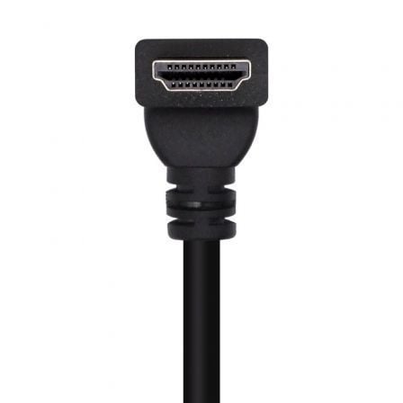 Cable HDMI 2.0 4K Aisens A120-0457/ HDMI Macho - HDMI Macho/ 2m/ Negro
