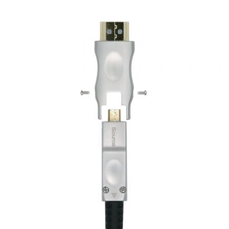 Cable HDMI 2.0 AOC 4K Desmontable Aisens A148-0513/ HDMI Macho / D Macho - HDMI Macho/ 40m/ Negro