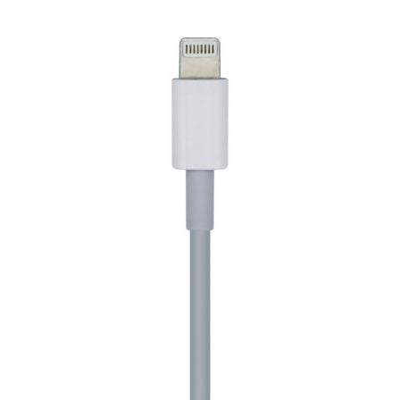 Cable USB 2.0 Tipo-C Lightning Aisens A102-0441/ Lightning Macho - USB Tipo-C Macho/ 20cm/ Blanco