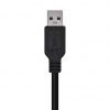 Cable USB 3.0 Aisens A105-0446/ USB Macho - USB Macho/ 1m/ Negro