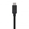 Cable USB 3.1 Tipo-C Aisens A107-0450/ USB Tipo-C Macho - USB Macho/ 1.5m/ Negro