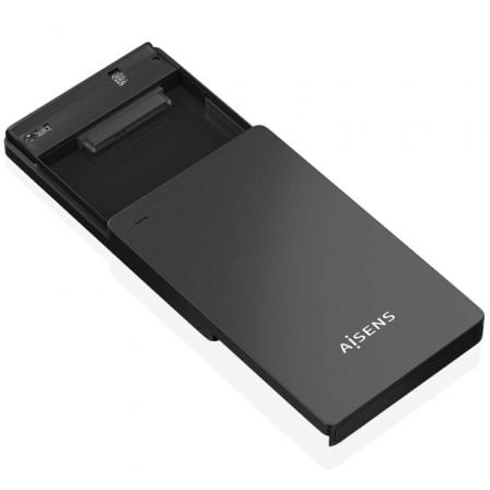 Caja Externa para Disco Duro de 2.5" Aisens ASE-2542B/ USB 3.1/ Sin tornillos