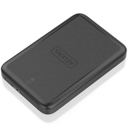Caja Externa para Disco Duro de 2.5" Aisens ASE-2519B/ USB 3.1/ Sin Tornillos