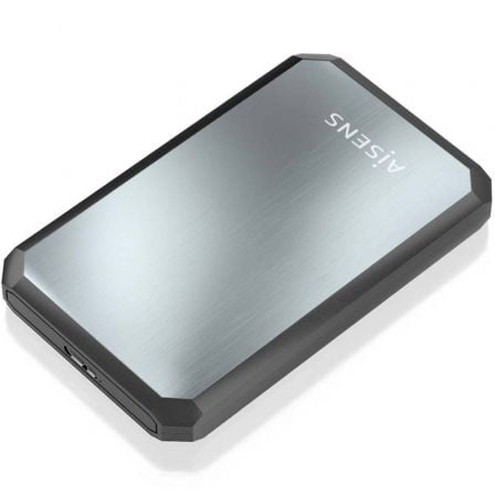 Caja Externa para Disco Duro de 2.5" Aisens ASE-2529B/ USB 3.1/ Sin tornillos