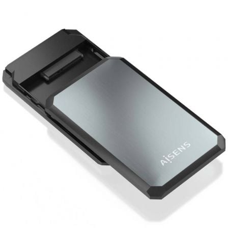 Caja Externa para Disco Duro de 2.5" Aisens ASE-2529B/ USB 3.1/ Sin tornillos