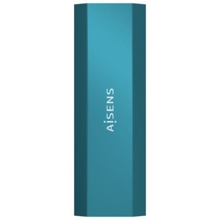 Caja Externa para Disco SSD M.2 SATA/NVMe Aisens ASM2-019BLU/ USB 3.1/ Sin tornillos