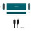 Caja Externa para Disco SSD M.2 SATA/NVMe Aisens ASM2-019BLU/ USB 3.1/ Sin tornillos