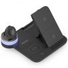 Base de carga Inalámbrica Aisens ASCH-15W4WC062-BK/ 15W/ Negro