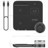 Base de carga Inalámbrica Aisens ASCH-15W4WC062-BK/ 15W/ Negro