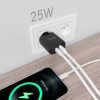 Cargador de Pared Aisens A110-0759/ 1xUSB Tipo-C/ 1xUSB/ 25W