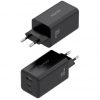 Cargador de Pared GaN Aisens ASCH-100W3P052-BK/ 2xUSB Tipo-C/ 1xUSB/ 100W