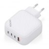 Cargador de Pared GaN Aisens ASCH-100W4P028-W/ 3xUSB Tipo-C/ 1x USB/ 100W