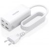 Cargador Sobremesa GaN Aisens ASCH-100W4P053-W/ 3xUSB Tipo-C/ 1xUSB/ 100W