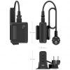 Cargador Sobremesa GaN Aisens ASCH-140W4P056-BK/ 3xUSB Tipo-C/ 1xUSB/ 140W