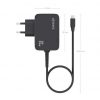 Cargador de Pared GaN Aisens ASCH-1PD65WL033-BK/ 1xUSB Tipo-C + Cable 1.8m/ 65W