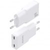 Cargador de Pared GaN Aisens ASCH-30W2P048-W/ 2xUSB Tipo-C/ 30W/ Blanco
