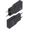 Cargador de Pared GaN Aisens ASCH-30W2P049-BK/ 2xUSB Tipo-C/ 30W/ Negro