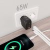 Cargador de Pared GaN Aisens ASCH-65W3P027-BK/ 2xUSB Tipo-C/ 1xUSB/ 65W