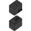 Cargador de Pared Universal GaN para Viaje Aisens ASPS-2A3C09-BK/ Toma de Corriente Universal/ 3xUSB Tipo-C/ 2xUSB/ 35W