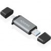 Lector de Tarjetas Externo Aisens ASCR-2AC11-GR/ USB 3.1